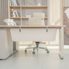 KELIAN Reversible Executive Desk with Return - 180cm - Oak