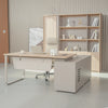 KELIAN Reversible Executive Desk with Return - 180cm - Oak
