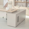 KELIAN Reversible Executive Desk with Return - 180cm - Oak