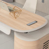 KELIAN  Reversible Executive Desk with Return 160-180cm - Oak