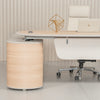 KELIAN  Reversible Executive Desk with Return 160-180cm - Oak