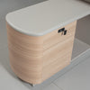 IDALY Executive Desk Right Return 220cm - Oak