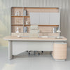 KELIAN  Reversible Executive Desk with Return 200-220cm - Oak