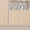 KELIAN  Display Wall Unit 200cm - Oak