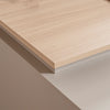 KELSEY 2-Person Back-to-Back Workstation 140x200cm - Oak