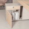 KELSEY 2-Person Back-to-Back Workstation 140x200cm - Oak