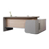 WESLEY Executive Desk Left Return 180cm - Oak