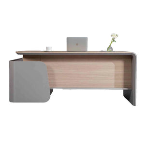 WESLEY Executive Desk Right Return 180cm - Oak