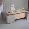 WESLEY Executive Desk Right Return 180cm - Oak