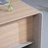 WESLEY Executive Desk Right Return 180cm - Oak