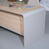 WESLEY Executive Desk Right Return 180cm - Oak
