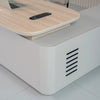 SEVANI Executive Desk Left Return 240cm - Oak