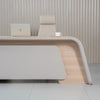 SEVANI Executive Desk Right Return 240cm - Oak