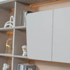 SEVANI Display Wall Unit - 240cm - Oak