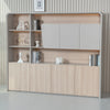 SEVANI Display Wall Unit - 240cm - Oak