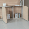 SEVANI Display Wall Unit - 240cm - Oak