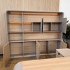 SEVANI Display Wall Unit - 240cm - Oak
