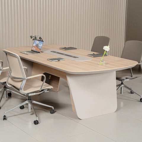 SEVANI Boardroom Meeting Table - 240cm - Oak