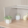 SEVANI Reception Desk 180cm - Left Counter - Oak