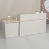 SEVANI Reception Desk 180cm - Left Counter - Oak