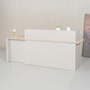 SEVANI Reception Desk 180cm - Left Counter - Oak