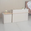 SEVANI  Reception Desk 240cm - Left Counter - Oak
