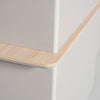 SEVANI Reception Desk 180cm - Right Counter - Oak