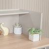 SEVANI Reception Desk 180cm - Right Counter - Oak