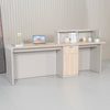SEVANI Reception Desk 180cm - Right Counter - Oak