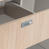 SEVANI Reception Desk 180cm - Right Counter - Oak