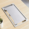RAVEN SINGLE Workstation 160-180/100cm - Natural White