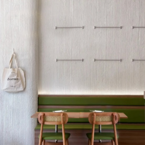 WOODFLEX FLEXIBLE PU STONE PANEL - ROUNDED LINE White - 2700 x 600mm - innovatec.com.au