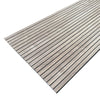 WOODFLEX Flexible Acoustic Wood Slat Wall Panel, Walnut Veneer - 2700mm x 600mm - SLIM