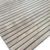 WOODFLEX Flexible Acoustic Wood Slat Wall Panel, Walnut Veneer - 2700mm x 600mm - SLIM