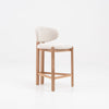 BERLY Counter Stool - Oak & Natural