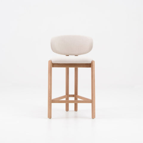 BERLY Counter Stool - Oat & Natural - innovatec.com.au
