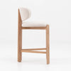 BERLY Counter Stool - Oak & Natural
