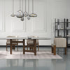 TANAKA Dining Arm Chair - Cream & Oak