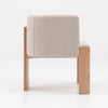 TANAKA Dining Arm Chair - Cream & Oak