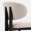 BERLY Dining Chair - Black & Natural