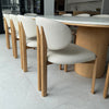 BERLY Dining Chair - White & Oak