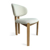 BERLY Dining Chair - White & Oak