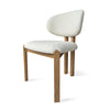 BERLY Dining Chair - White & Oak