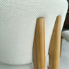 BERLY Dining Chair - White & Oak