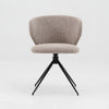 LOLA Swivel Dining Chair - Beige