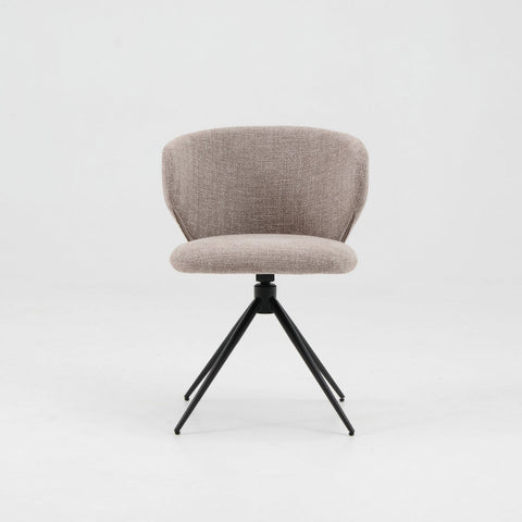SORELLE Dining Chair - Flaxen & Black - innovatec.com.au