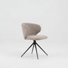 LOLA Swivel Dining Chair - Beige