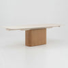 EVERLY Extendable Dining Table 180-270cm - Ceramic & Ash Veneer