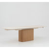 EVERLY Extendable Dining Table 180-270cm - Ceramic & Ash Veneer