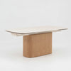 EVERLY Extendable Dining Table 180-270cm - Ceramic & Ash Veneer